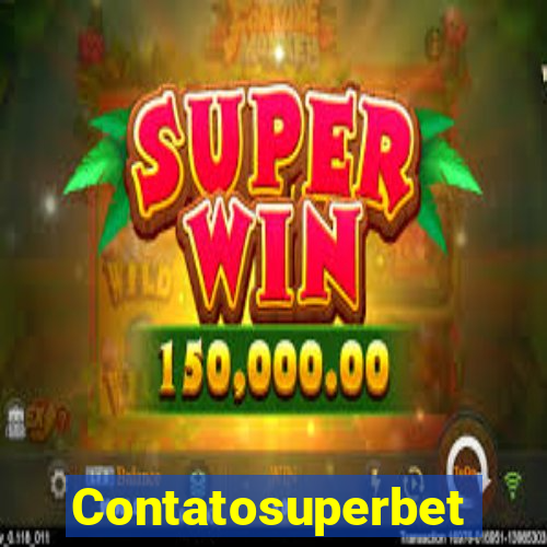 Contatosuperbet