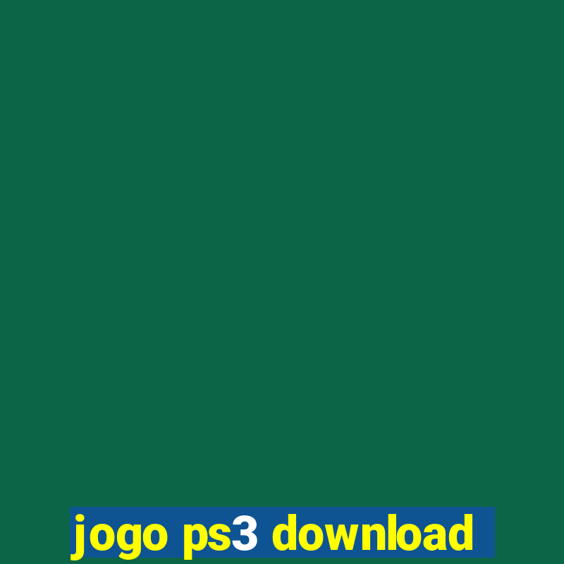 jogo ps3 download