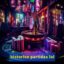 historico partidas lol