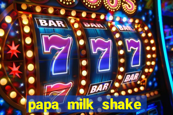 papa milk shake click jogos