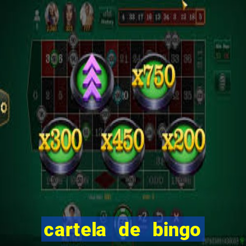 cartela de bingo 75 para imprimir