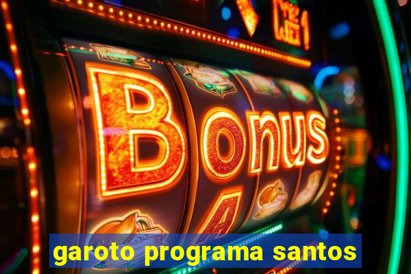 garoto programa santos