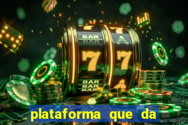 plataforma que da para depositar 1 real