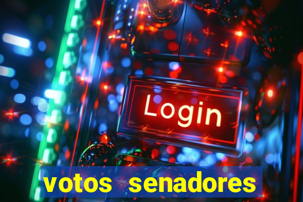 votos senadores impeachment alexandre de moraes