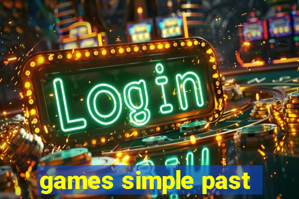 games simple past