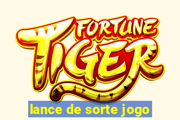 lance de sorte jogo