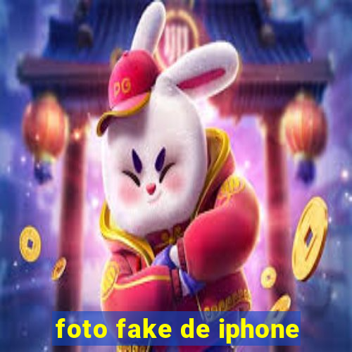 foto fake de iphone