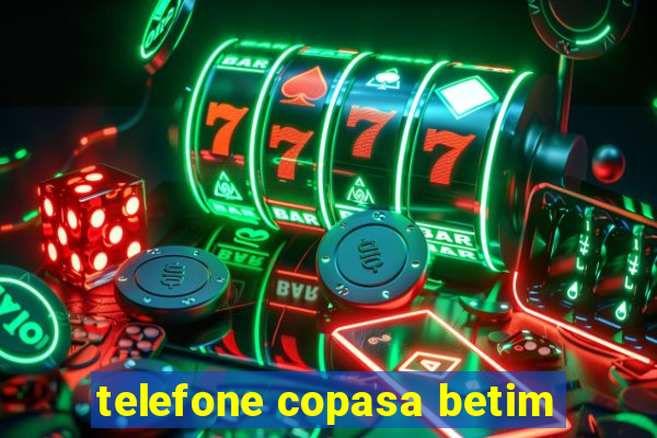 telefone copasa betim