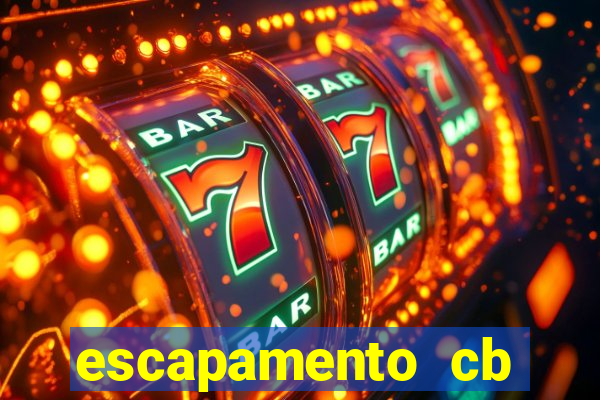 escapamento cb twister 250