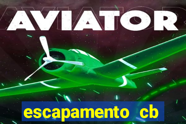 escapamento cb twister 250