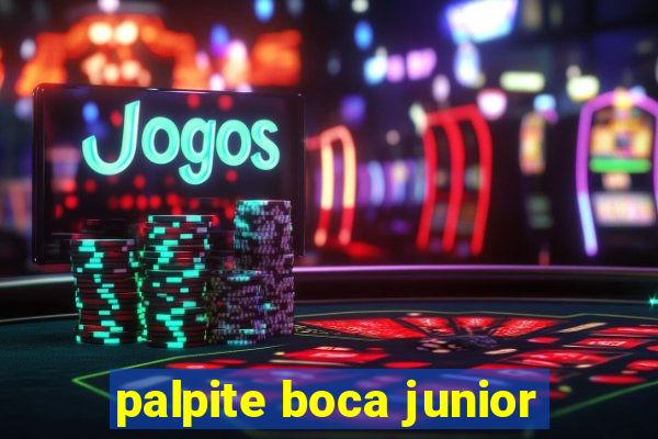 palpite boca junior