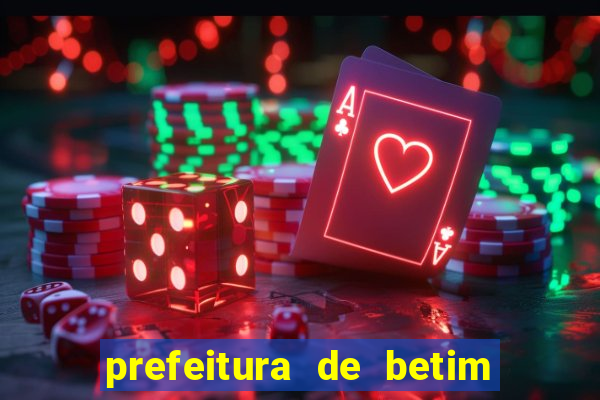 prefeitura de betim contracheque online