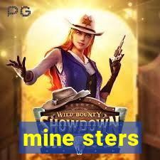 mine sters