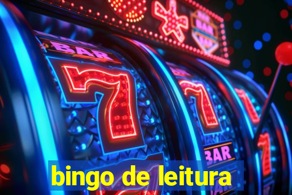 bingo de leitura