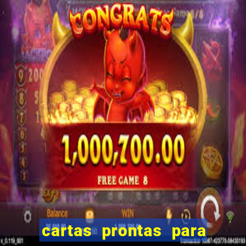 cartas prontas para retiro espiritual
