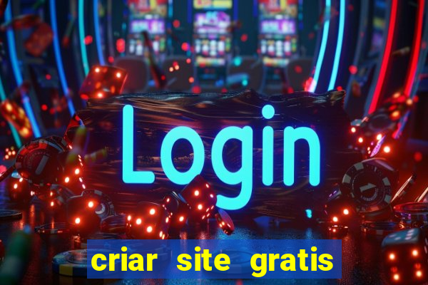 criar site gratis de jogos
