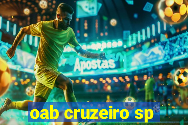 oab cruzeiro sp