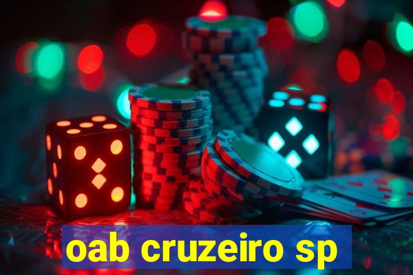 oab cruzeiro sp