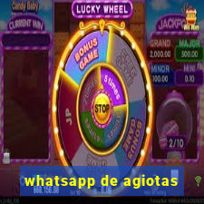 whatsapp de agiotas
