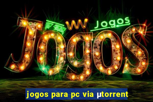 jogos para pc via μtorrent