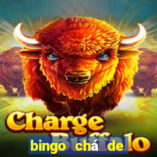 bingo chá de bebê excel