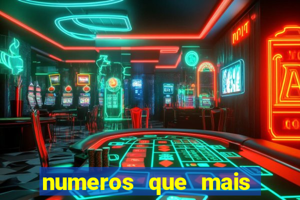 numeros que mais saem no minas cap