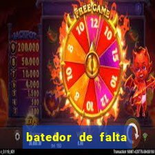 batedor de falta do atletico de madrid
