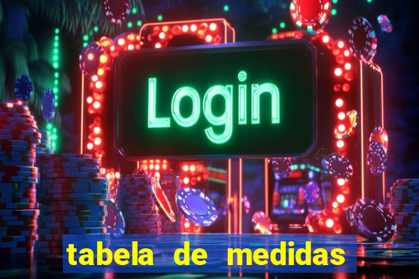 tabela de medidas reserva mini