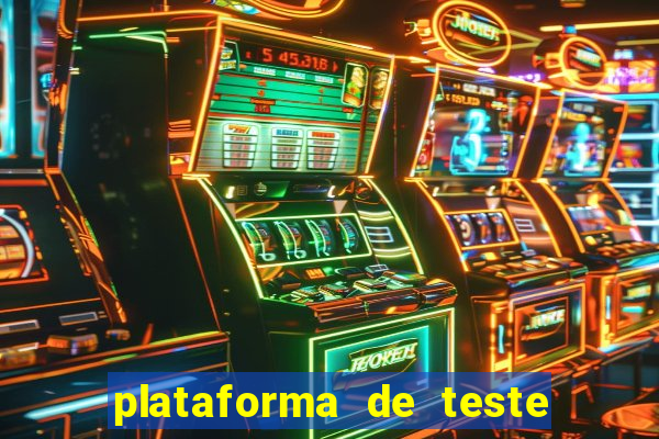 plataforma de teste pg demo